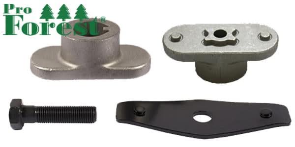 Teräistukka MTD 7/8" akselille "matala"