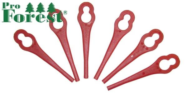 Terälappu Bosch Trimmerit punainen (6 kpl)