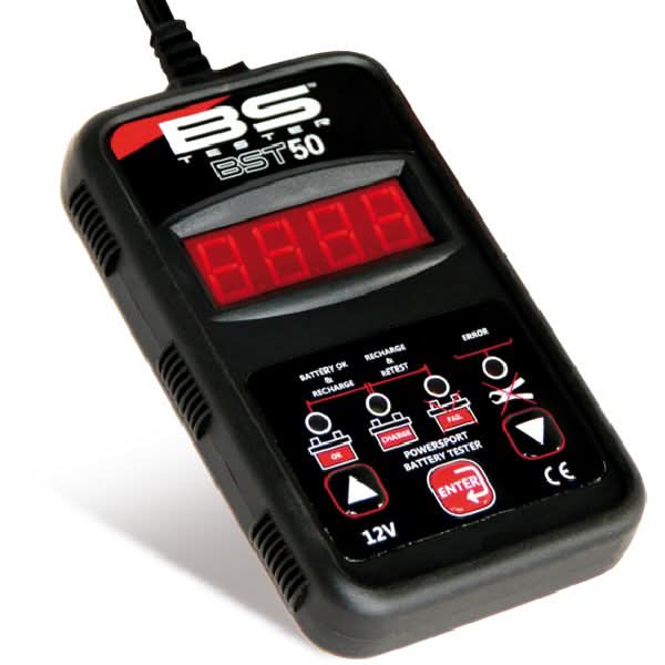 BS akkutesteri 7V-15V / 2,5Ah-30Ah