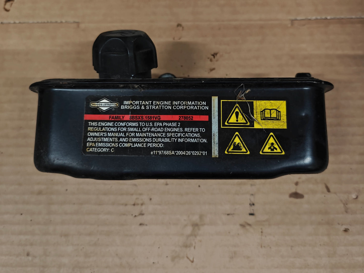 Purkuosa Briggs & Stratton Classic Polttoainetankki